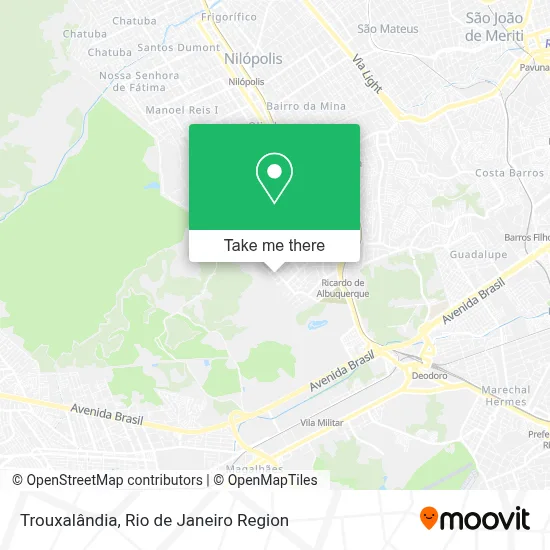 Trouxalândia map