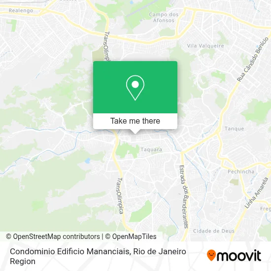 Condominio Edificio Mananciais map