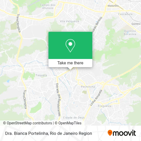 Dra. Bianca Portelinha map