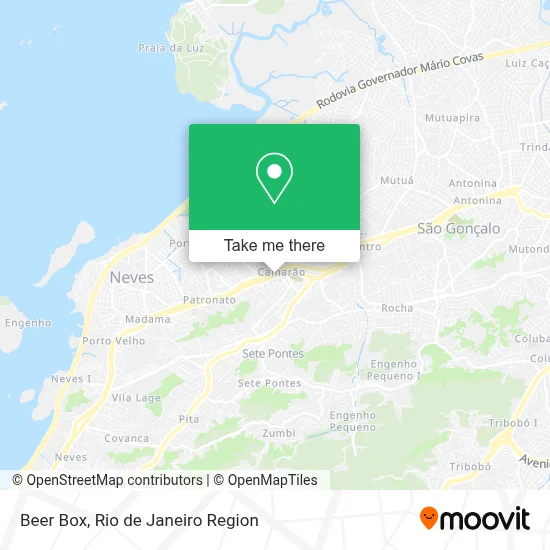 Beer Box map