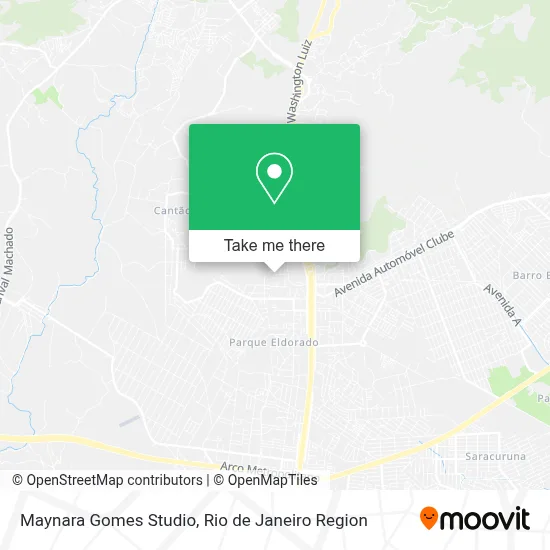 Maynara Gomes Studio map