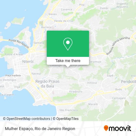 Mulher Espaço map