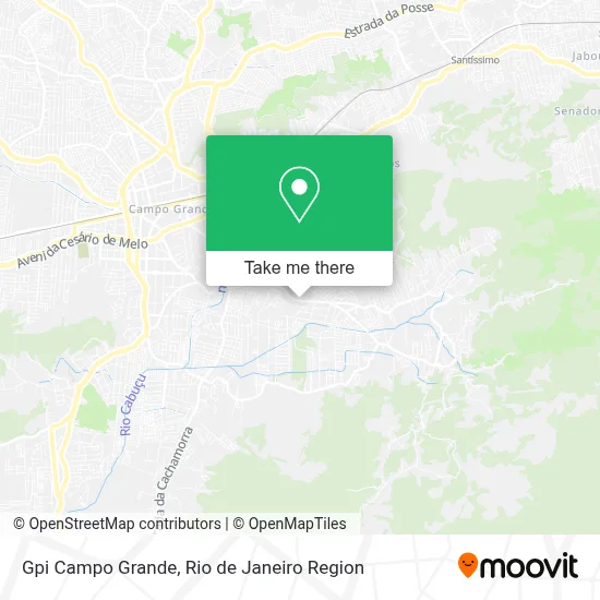 Gpi Campo Grande map