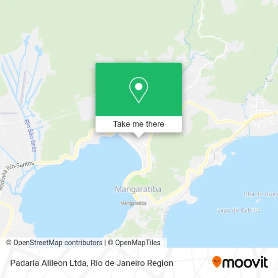 Padaria Alileon Ltda map