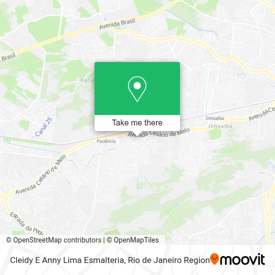 Cleidy E Anny Lima Esmalteria map