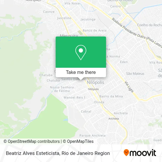 Beatriz Alves Esteticista map