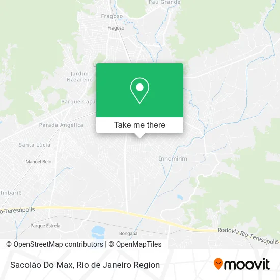Sacolão Do Max map
