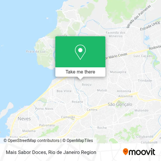 Mais Sabor Doces map