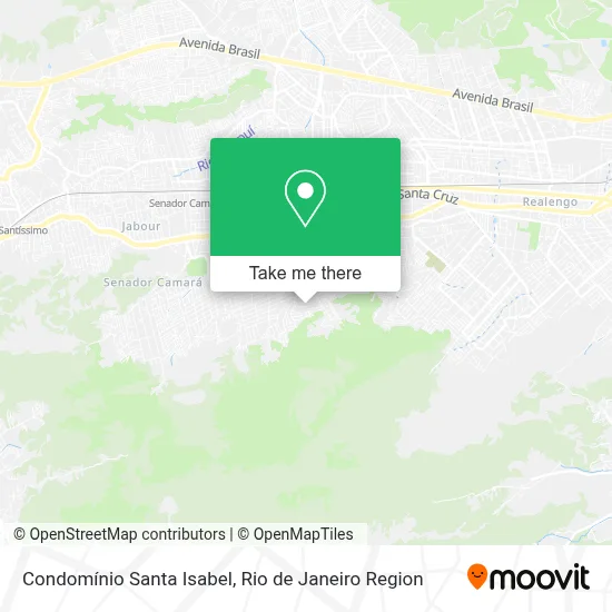 Condomínio Santa Isabel map