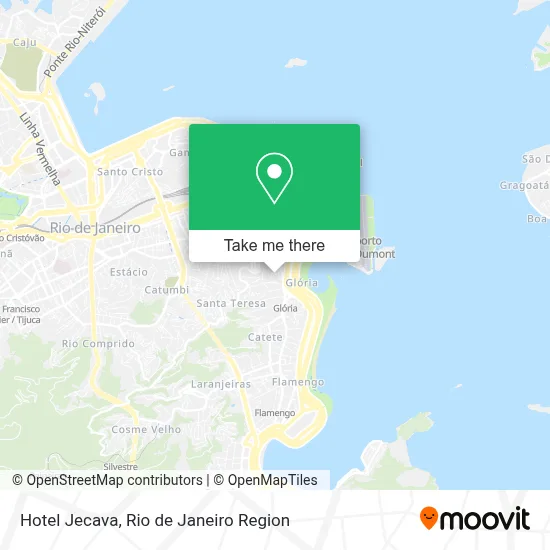Hotel Jecava map