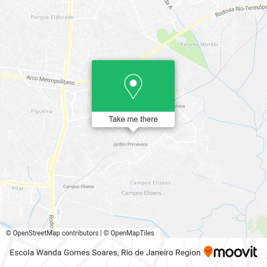 Escola Wanda Gomes Soares map