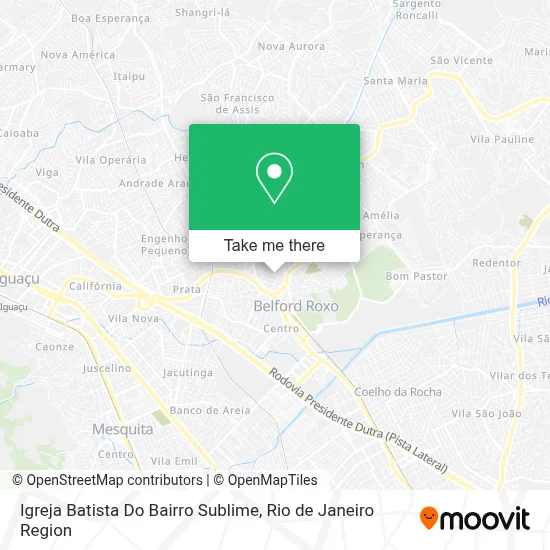 Igreja Batista Do Bairro Sublime map