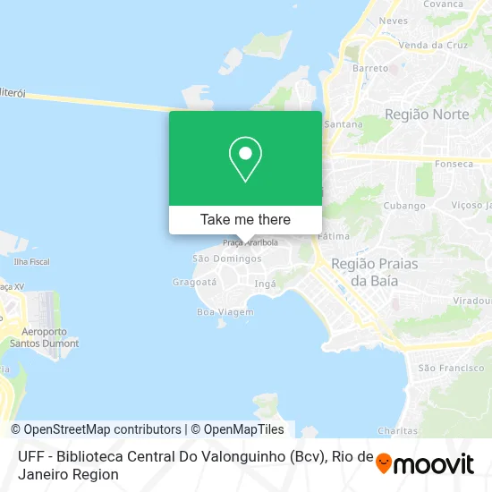 UFF - Biblioteca Central Do Valonguinho (Bcv) map