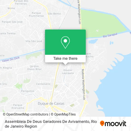 Assembleia De Deus Geradores De Avivamento map