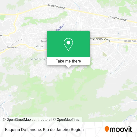 Esquina Do Lanche map