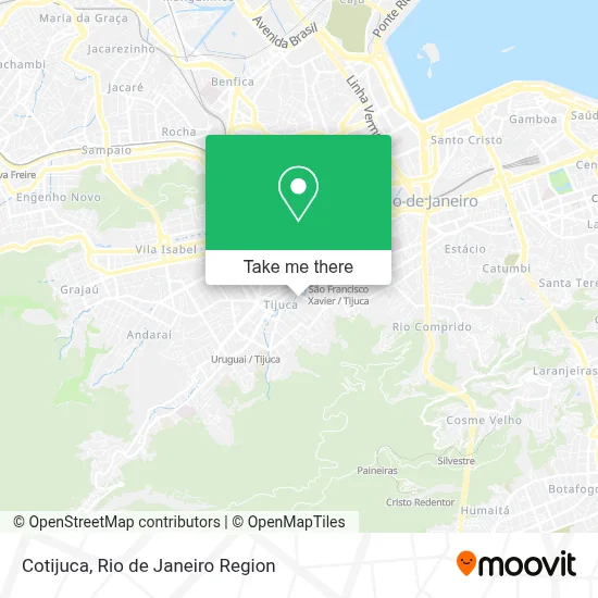 Cotijuca map