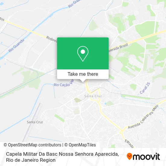 Capela Militar Da Basc Nossa Senhora Aparecida map
