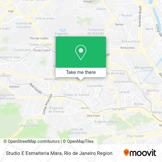 Studio E Esmalteria Mara map