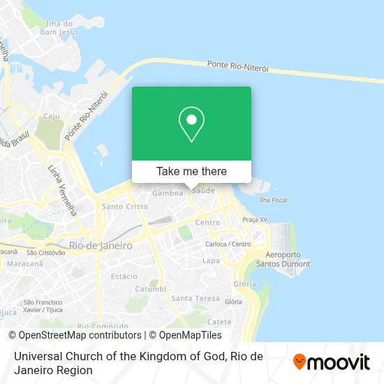 Igreja Universal Do Reino De Deus map