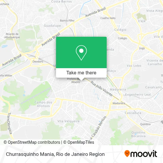 Churrasquinho Mania map