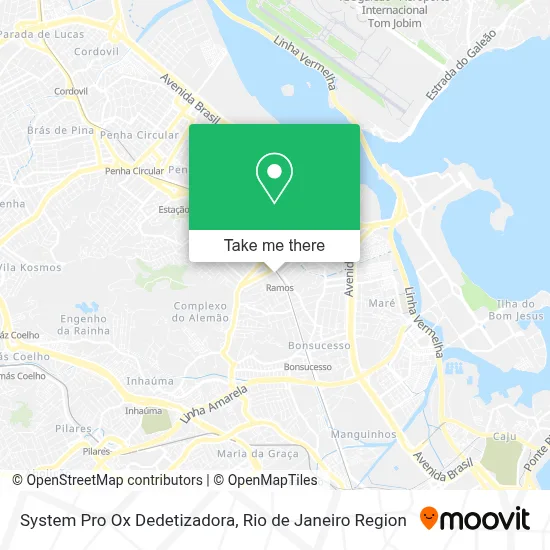 System Pro Ox Dedetizadora map