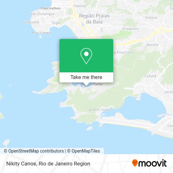 Nikity Canoe map
