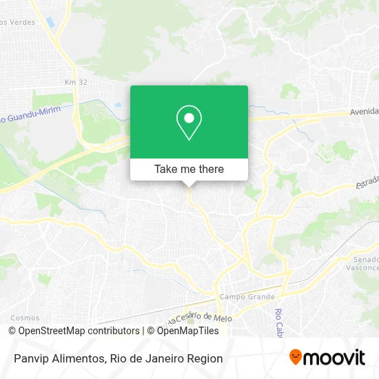 Panvip Alimentos map