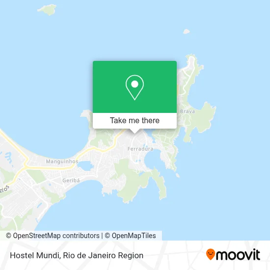 Hostel Mundi map