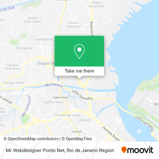 Mr Webdesigner Ponto Net map