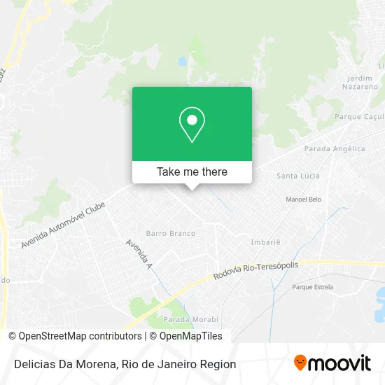 Delicias Da Morena map