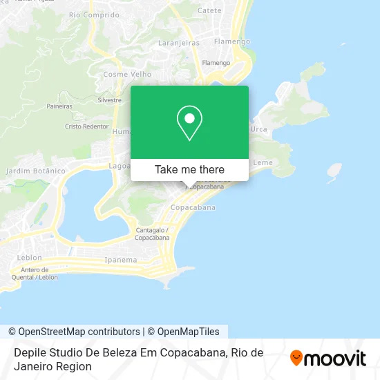 Depile Studio De Beleza Em Copacabana map