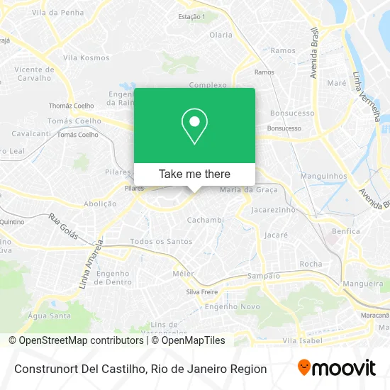 Construnort Del Castilho map