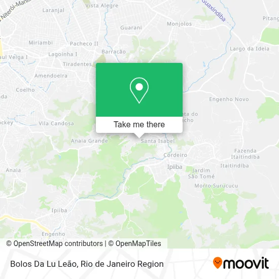 Bolos Da Lu Leão map