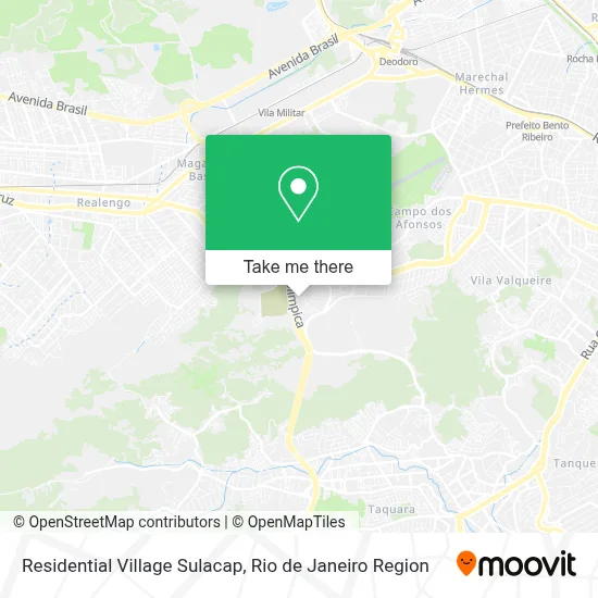 Residential Village Sulacap map