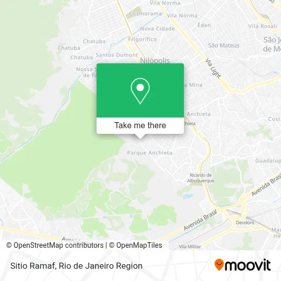 Sitio Ramaf map