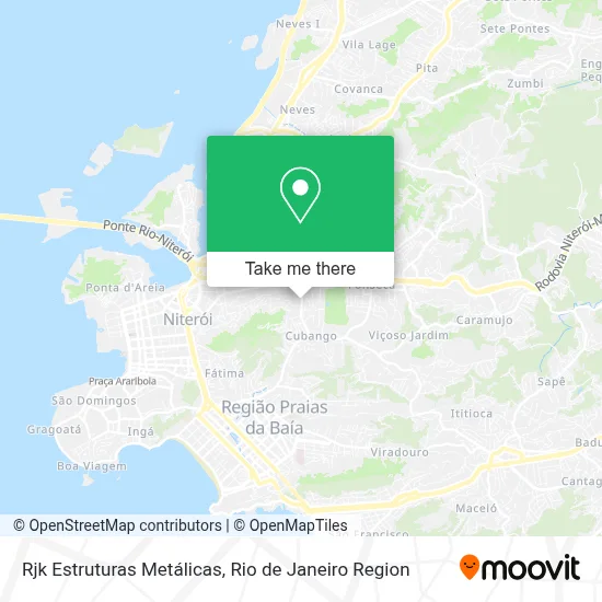 Rjk Estruturas Metálicas map