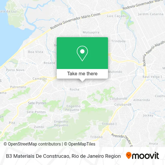 B3 Materiais De Construcao map