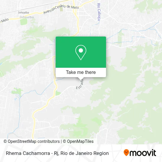 Rhema Cachamorra - Rj map