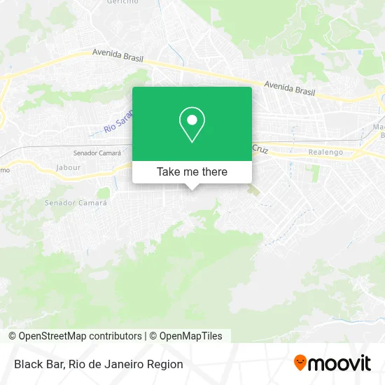 Black Bar map