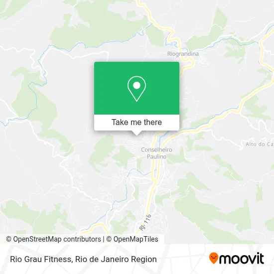 Rio Grau Fitness map