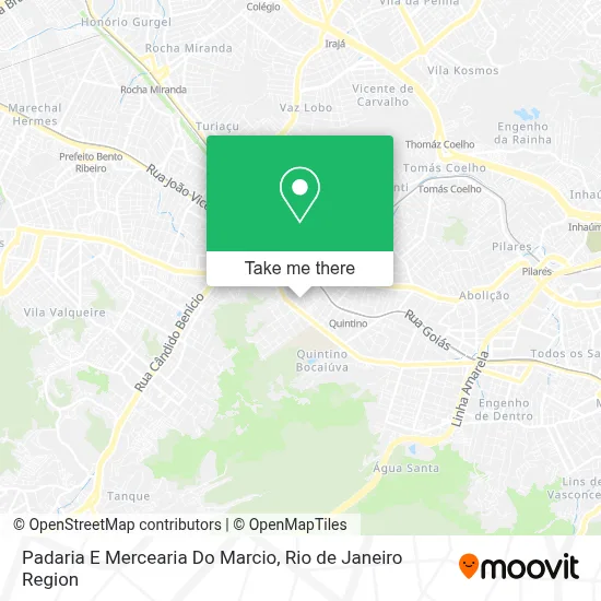 Padaria E Mercearia Do Marcio map