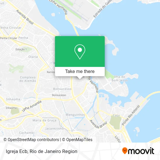 Igreja Ecb map