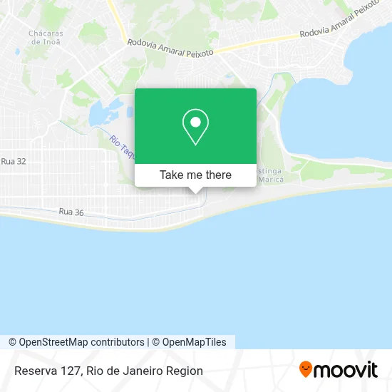 Reserva 127 map