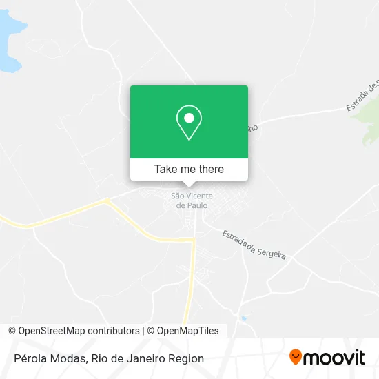 Pérola Modas map