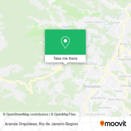Aranda Orquídeas map