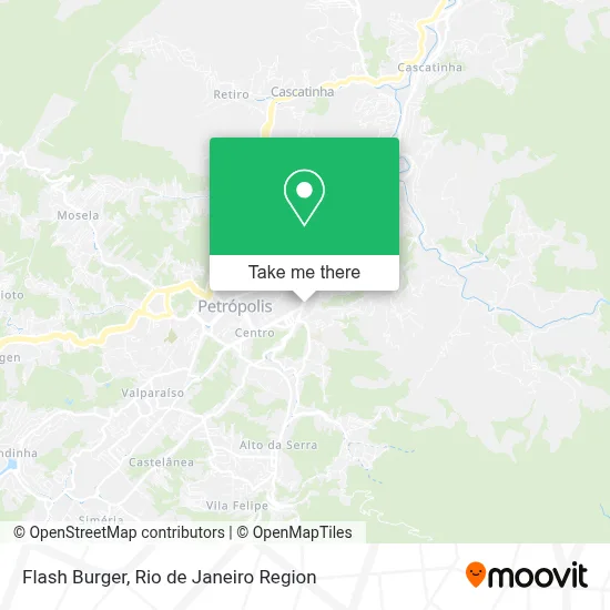 Flash Burger map