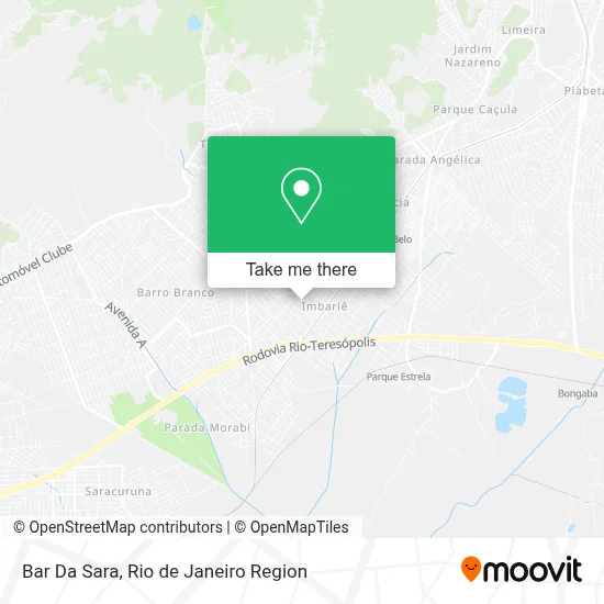 Bar Da Sara map