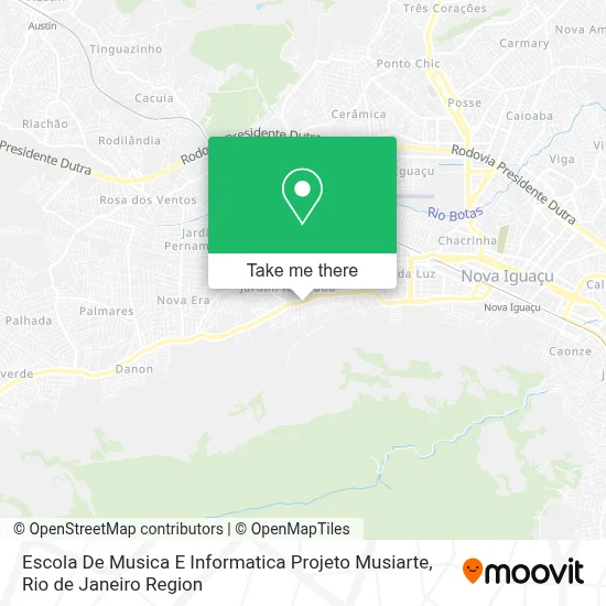 Escola De Musica E Informatica Projeto Musiarte map
