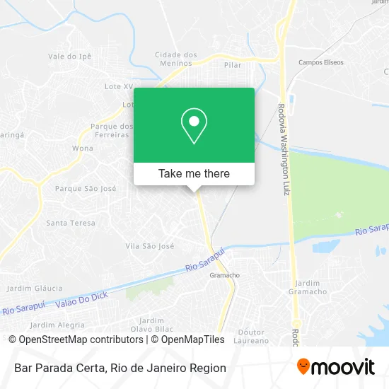 Bar Parada Certa map