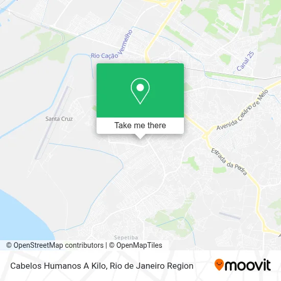 Cabelos Humanos A Kilo map